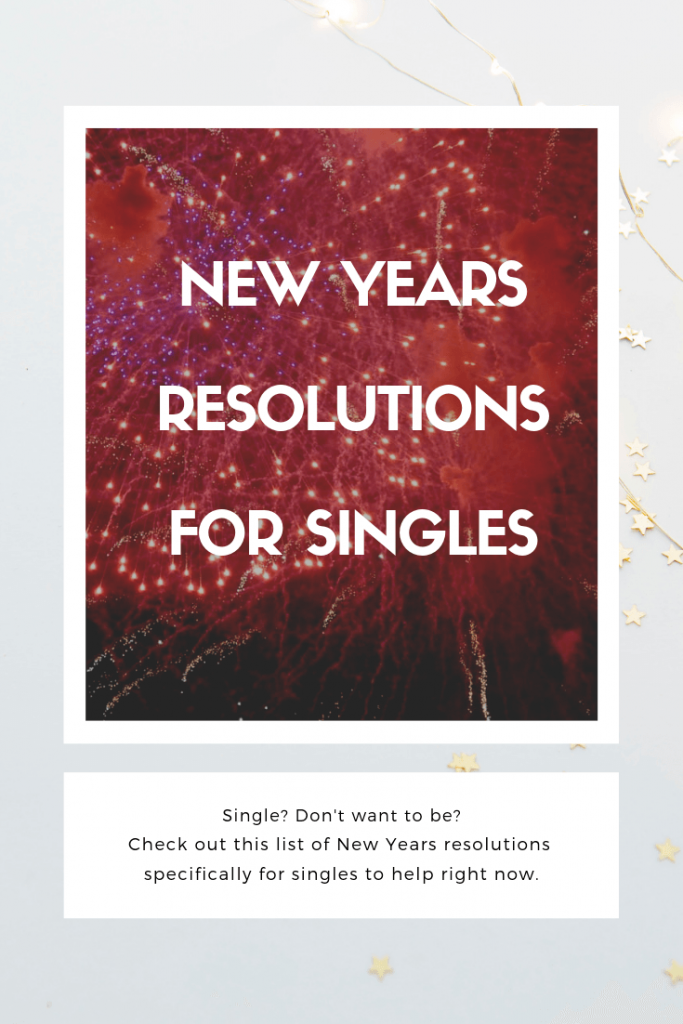 new years resolutions for singles