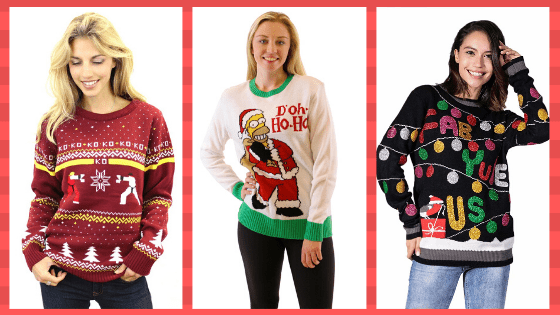 Retro Ugly Christmas Sweaters