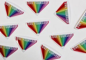 Love Yourself Sticker